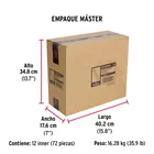 Bolsa con 100 colgadores de 75 mm tipo caimán, FIERO 7