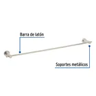 Toallero de barra de latón acabado satín, FOSET ELEMENT 2