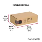 Caja con 25 taquetes expansivos 16x90 mm con armella abierta 4