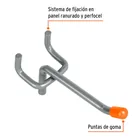 Gancho recto de 2' para perfocel y panel ranurado, TRUPER 2