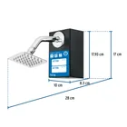 Exhibidor con regadera R-413, FOSET 2