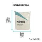 Bolsa de 1 kg de estopa extra fina, color crema, KLINTEK 2