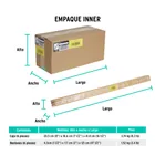 Cepillo para barrer cerda rígida de 40 cm, bastón de madera 5