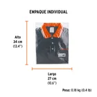Playera polo performance para mujer, gris, G, TRUPER 6