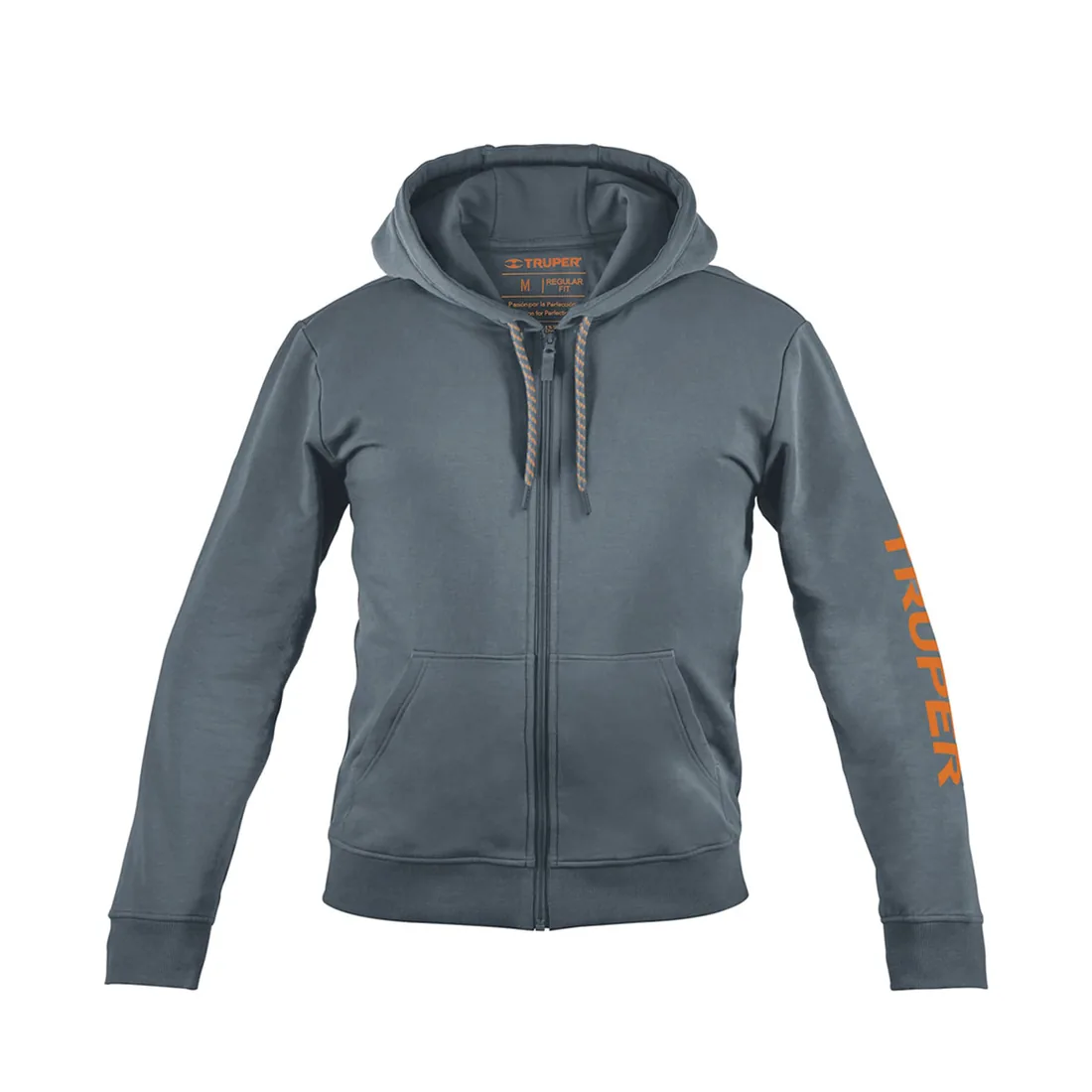 Sudadera gris para caballero, talla M, TRUPER