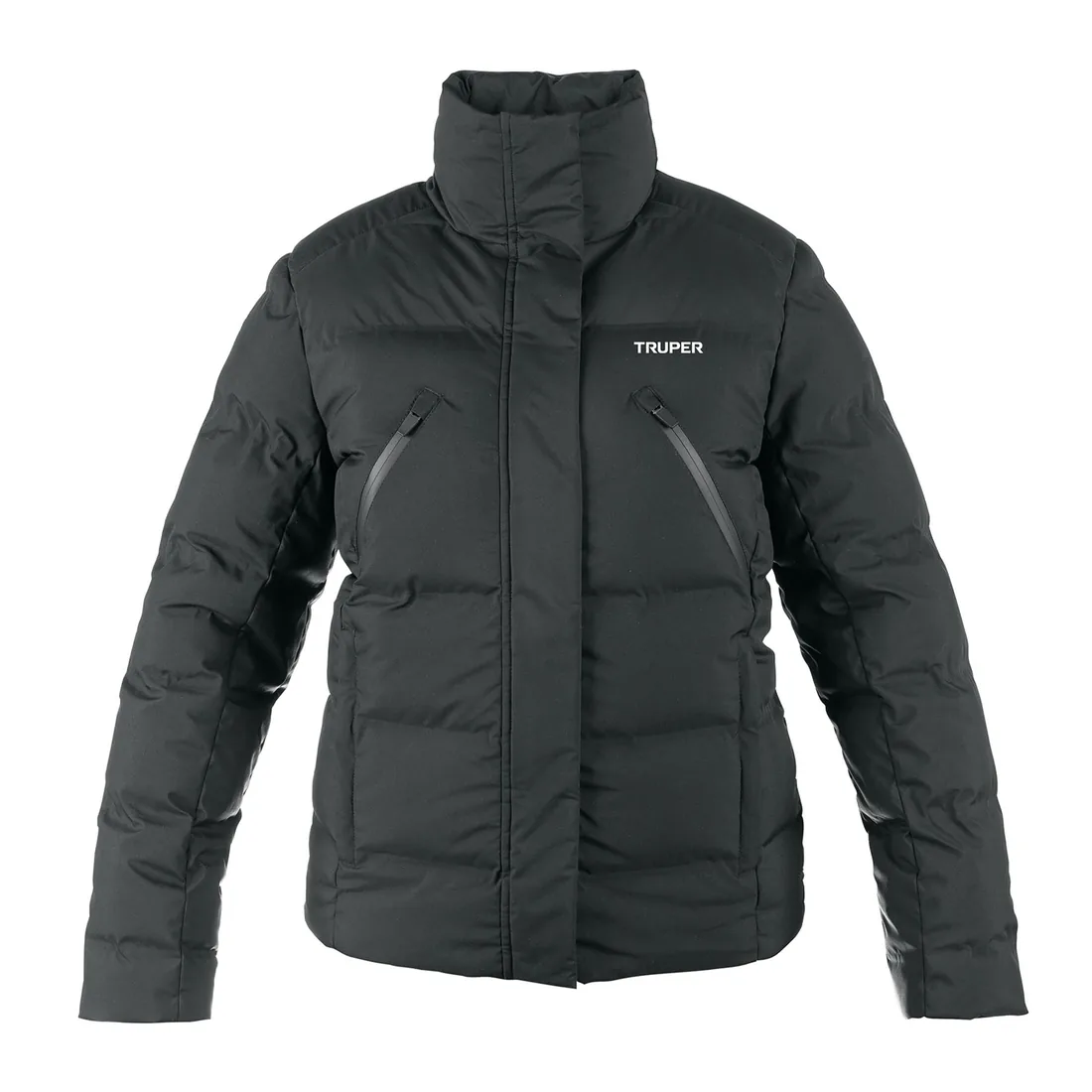 Chamarra acolchada térmica para mujer, negra, G, TRUPER