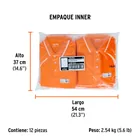 Playera polo performance para hombre, naranja, M, TRUPER 8