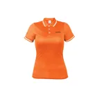 Playera polo performance para mujer, naranja, M, TRUPER 1