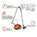 Aspiradora canister 1 L (0.2 gal),1,200 W (1.6 HP), TRUPER 4