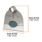 Azadón Lane No. 1 de 1.8 lb, sin mango, TRUPER 3
