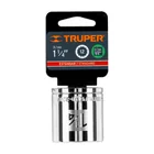 Dado de 1-1/4', 12 puntas, cuadro 1/2', TRUPER 4