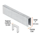 Caja con 1000 grapas corona 7/16' cal. 16, 25mm p/ENNE-160 3