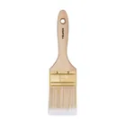 Brocha cerdas sintéticas 2-1/2' corte recto, mango de madera 1