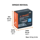 Caja con 2500 clavos calibre 16, 45 mm para CLNE-16, TRUPER 6