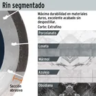 Disco de diamante de 4' x 1.3 mm, corte de porcelanato 3