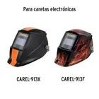 Bolsa con 2 micas para caretas CAREL-913X/CAREL-913F, TRUPER 2