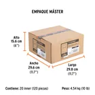 Bolsa con 2 micas para caretas CAREL-913X/CAREL-913F, TRUPER 6
