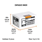 1000 grapas 1/4' corona 10.6mm, para ET-50X, ET-50 y EM-50 7