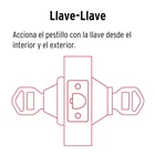Cerrojo llave-llave, latón antiguo, llave tradicional, BASIC 2
