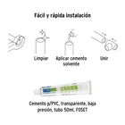 Tubo de 1-1/2' PVC hidráulico RD 26, 3m, 1.2kg, FOSET 3