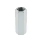 Bolsa con 5 tuercas cople, 5/8' acero galvanizado , FIERO 1