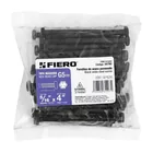 Bolsa con 50 tornillos 5/16' x 4' acero grado 5, FIERO 4
