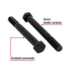 Bolsa con 30 tornillos 3/8' x 3-1/2' acero grado 5, FIERO 2