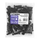 Bolsa con 50 tornillos 7/16' x 1-1/2' acero grado 5, FIERO 4