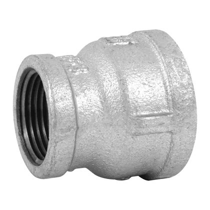 Reducción campana acero galvanizado 1-1/4' x 1', FOSET