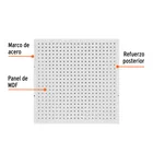 Panel perfocel 60 x 60 cm TRUPER 2