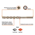 Broca SDS Max de 1-1/8 x 13', TRUPER 3