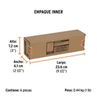 Broca plana de manita 1-1/2' para madera, TRUPER 6