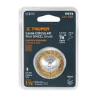 Carda circular 1-1/2' alambre fino para taladro, TRUPER 4
