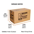 Rollo de 45 m de lija para plomero grano 100 ancho 1-1/2' 8