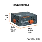 Polipasto de cadena de 1-1/2 ton, TRUPER 5