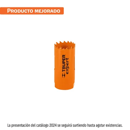 Brocasierra bimetálica 1-1/16', TRUPER EXPERT