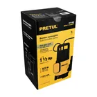 Bomba sumergible plástica, 1-1/2 HP para agua sucia, PRETUL 4