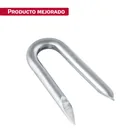 Caja con 10 kg grapas 1-1/2' galvanizadas p/alambre de púas 1