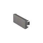 Tapón ciego acero inox de 1 módulo, línea Lisboa, VOLTECK 1