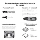Kit taladro/destornillador 3/8', 12V, 33 accesorios, PRETUL 2