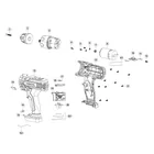 Kit taladro/destornillador 3/8', 12V, 33 accesorios, PRETUL 8