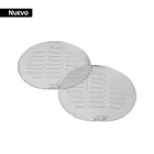 Juego 2 tapas transparentes de PVC para coladera 5', FOSET 1