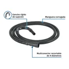 Manguera con multiconector, desagüe lavadora, 3 m, FOSET 2