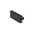 Tapón ciego negro de 1 módulo, línea Lisboa, VOLTECK 1