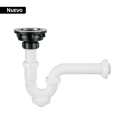 Céspol rígido con contracanasta de acero inoxidable, FOSET