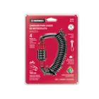 Candado para casco de motocicleta, 7 cm x 1 m, HERMEX 2