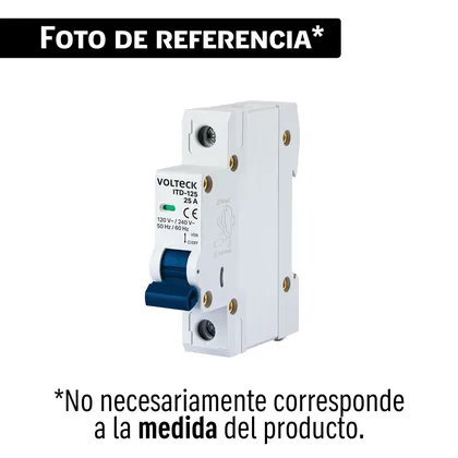 Interruptor de 1 polo 20 A para riel DIN, VOLTECK