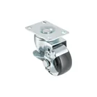 Rodaja hule 3', placa giratoria con freno, buje, 60kg 1
