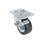 Rodaja hule 4', placa giratoria con freno, balero, 100kg 1