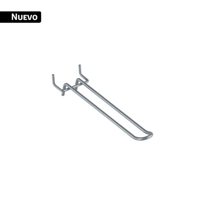 Gancho doble de 6' para perfocel y panel ranurado, TRUPER